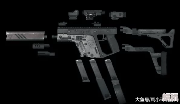 废土危行：揭秘强火力热武器MP5魔改版，独特属性与炫酷设计全解析