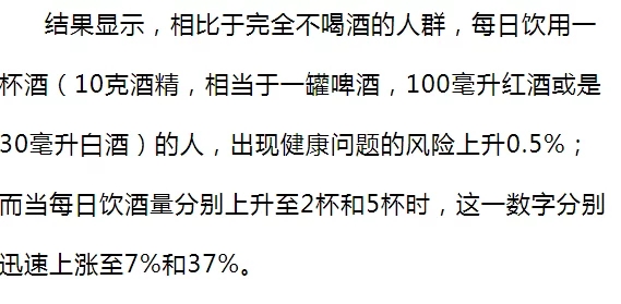 嫂子我想要近日一项新研究显示适量饮酒有助于提高心脏健康