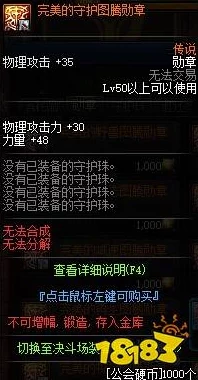 DNF2024新攻略：无极职业如何选择最优图腾勋章搭配方案