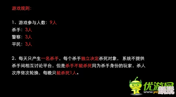 杀人游戏玩法攻略：详细解析与技巧分享